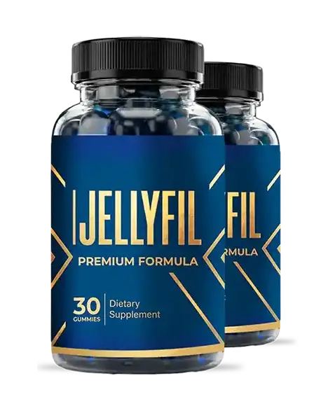 JellyFil gummy supplement bottle